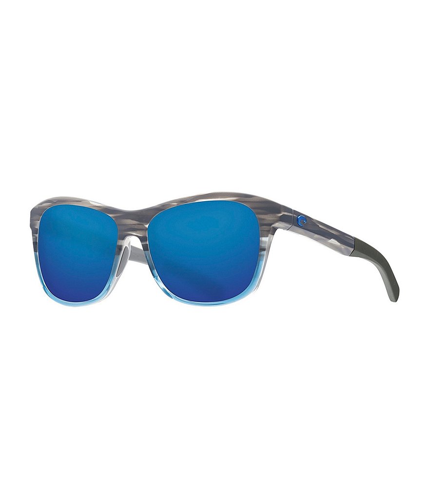 Costa Vela Ocearch Blue 58 Polarized Square Sunglasses