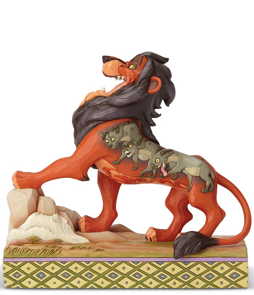 Disney Traditions by Jim Shore The Lion King Scar #double; Preening Predator#double; Figurine