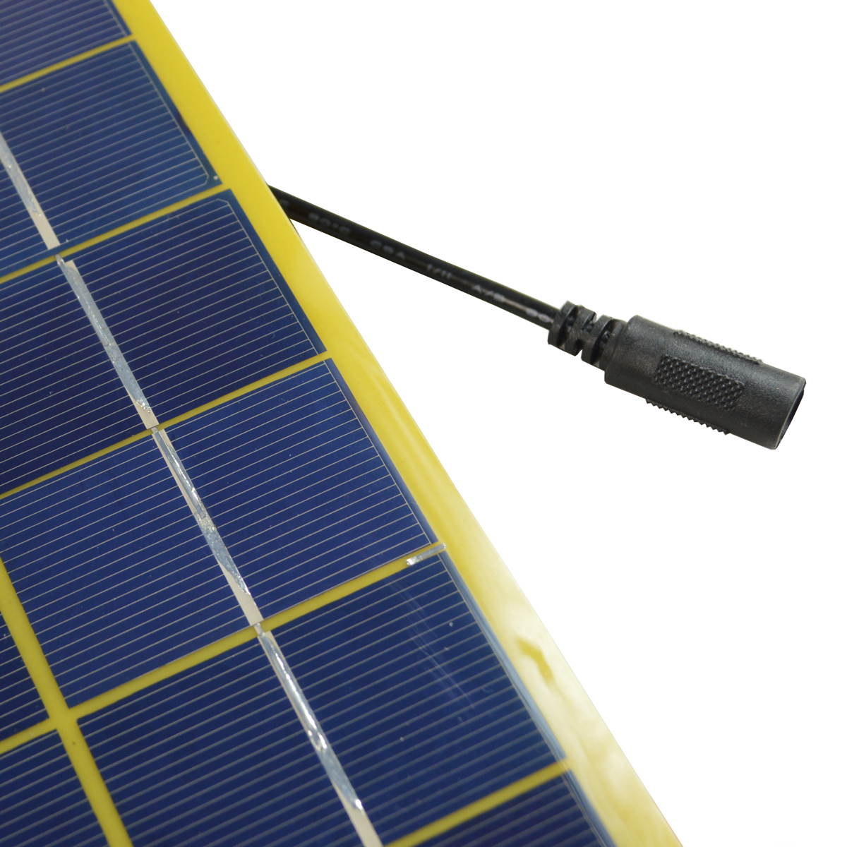 200*210*3mm 10W 18V 0.55A Output Solar Panel with Crocodile Clip For 12 Battery Charger