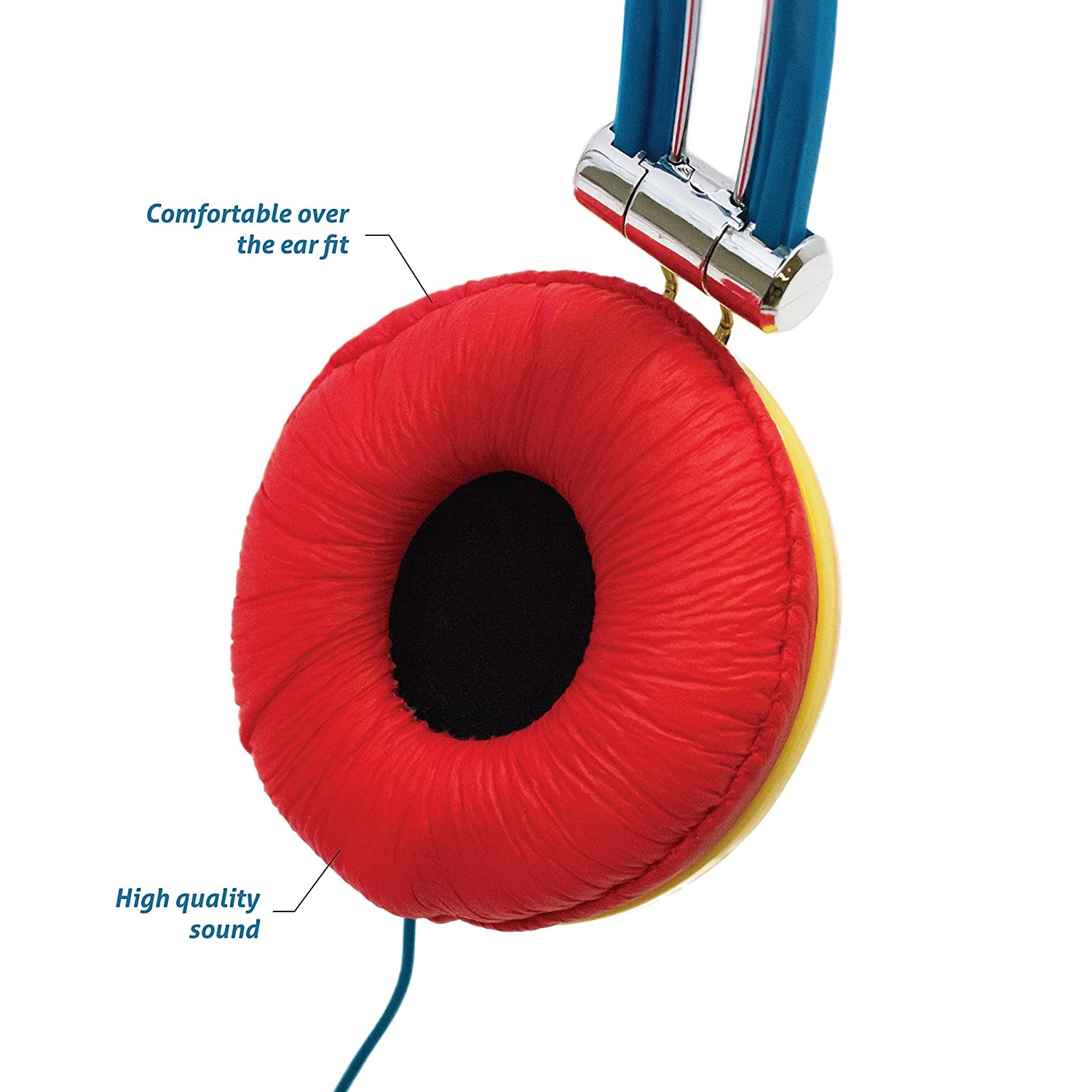 iHip AIRHEADS Candy Stereo Noise Isolating Headphones for Apple Android Compatible Gifts for Kids Teens Headphones for Boys and Girls Fun and Collectible