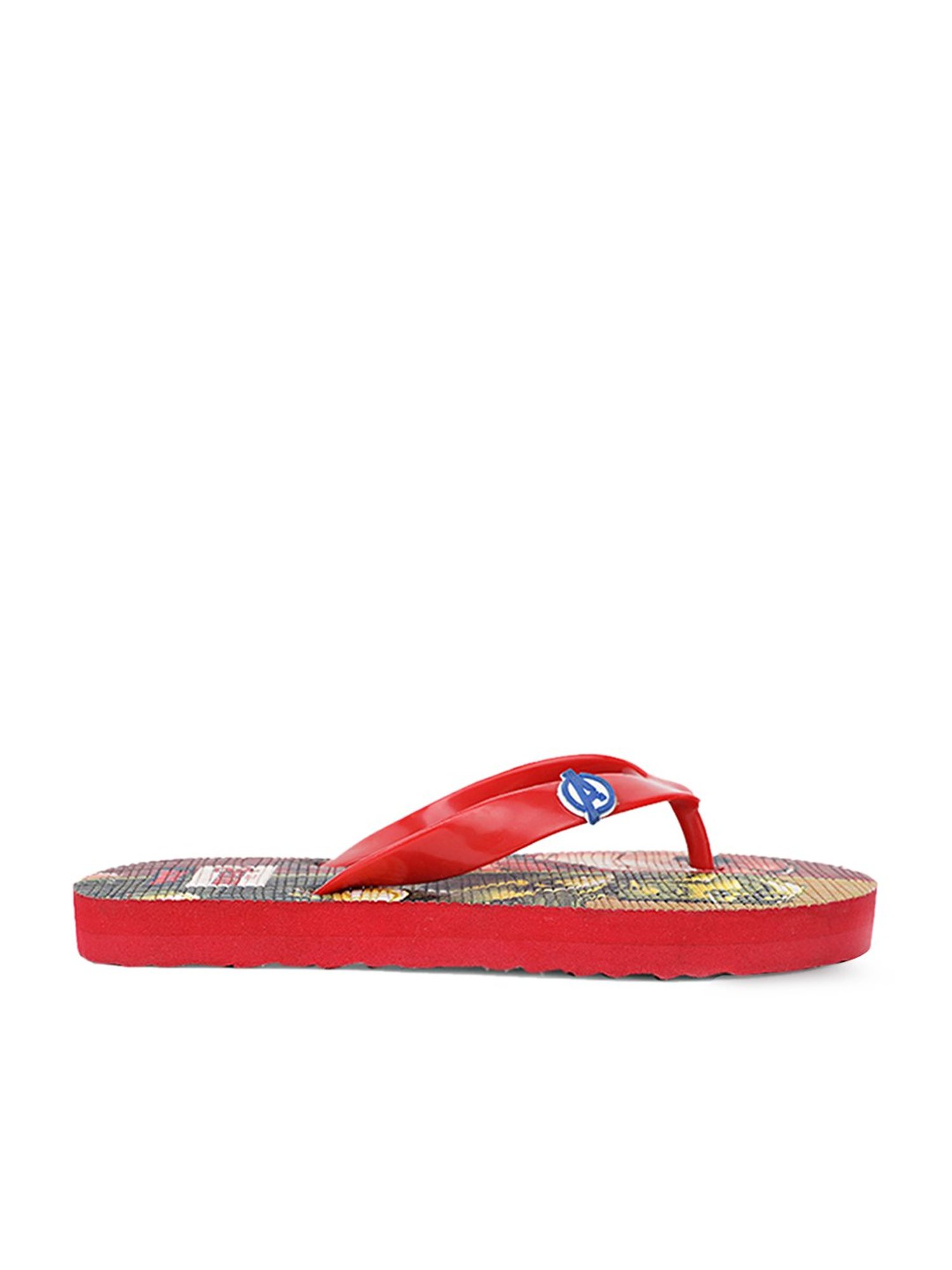 Disney by Bata Kids Red Flip Flops