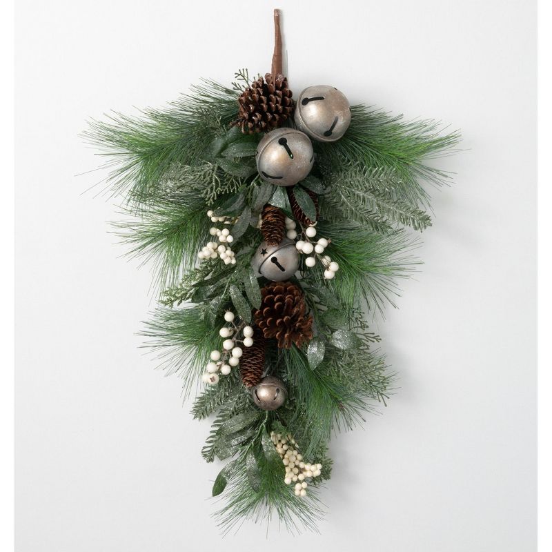 Sullivans Bell & Berry Artificial Swag 28"H White