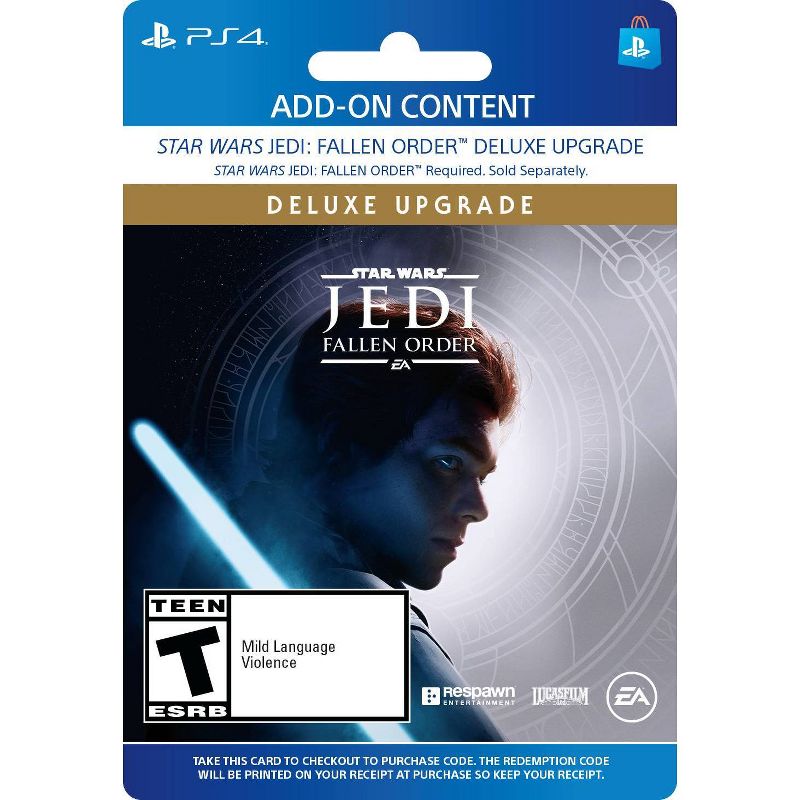 Star Wars Jedi Fallen Order: Deluxe Upgrade - PlayStation 4 (Digital)