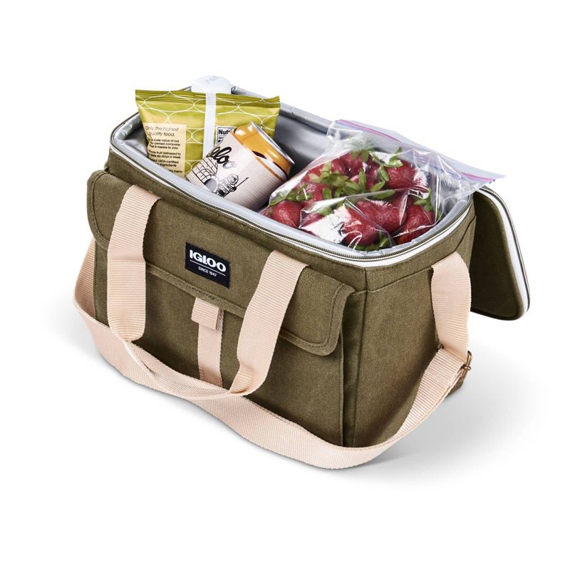 Igloo Nostalgia Lunch Sack - Olive