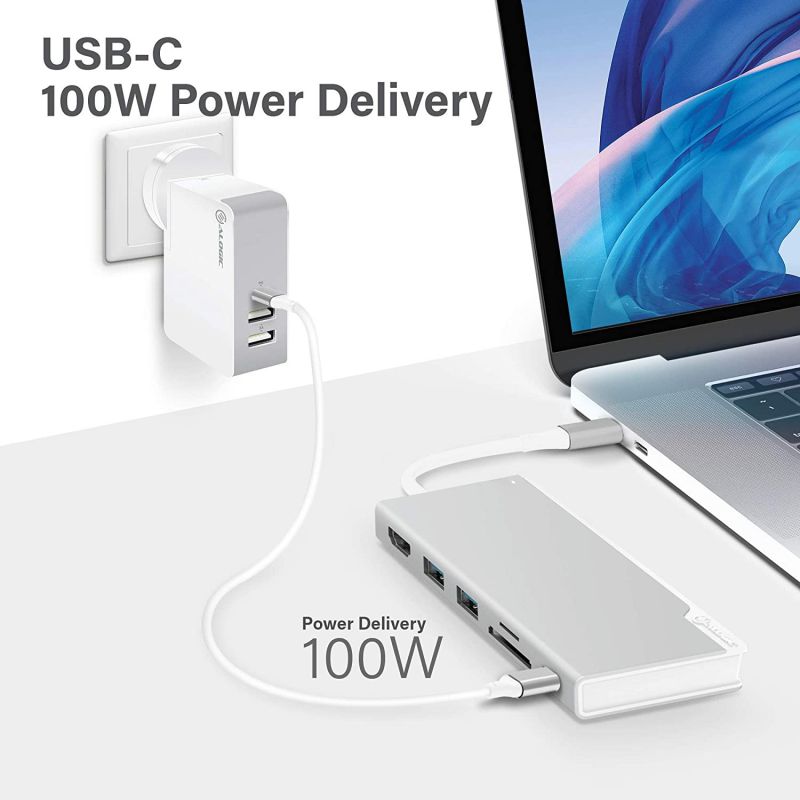 ALOGIC Ultra USB-C Dock UNI - Silver