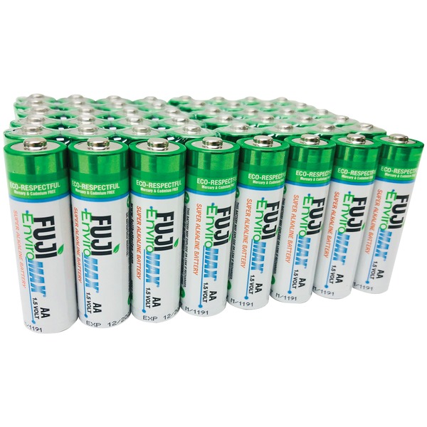 EnviroMax(TM) AA Super Alkaline Batteries (48 Pack)