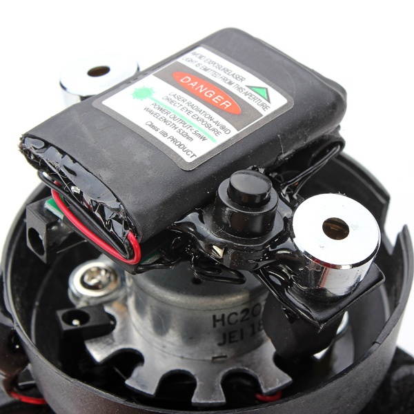 LG02 Gloves 1mw Double Purple Swirl Laser Pointer Gloves 405nm Built-in Battery  Low