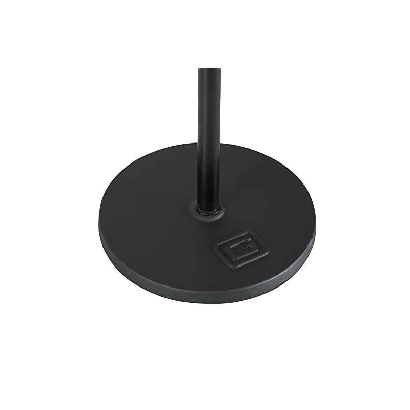 Frameworks Microphone Stand with 10 Weighted Base and Deluxe Soft Grip Squeeze Height Adjustment GFWMIC1001