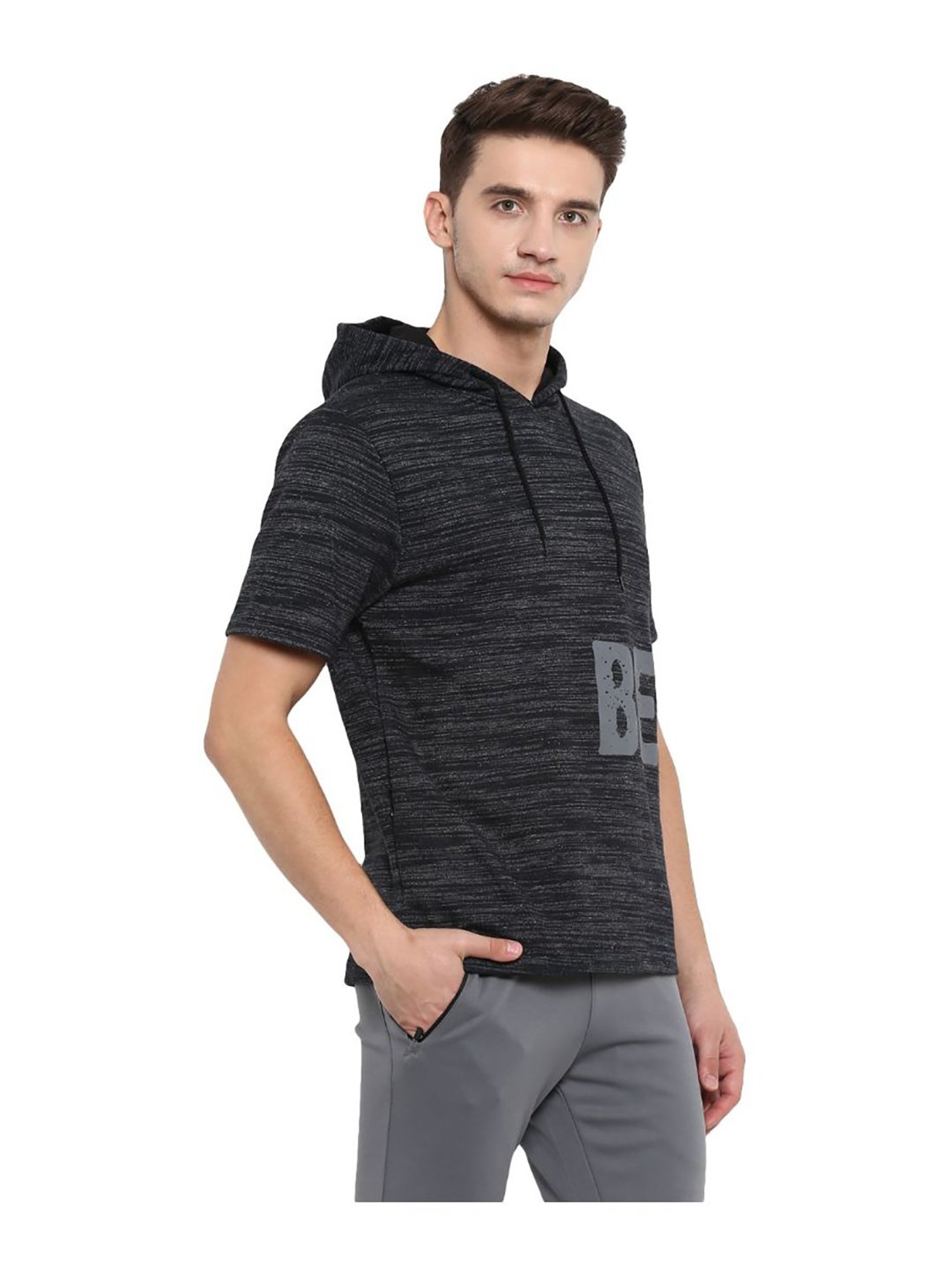 ALCIS Black Hooded Sweatshirt