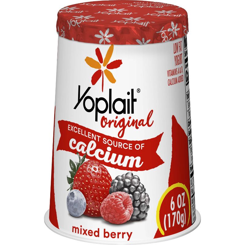 Yoplait Original Mixed Berry Yogurt - 6oz