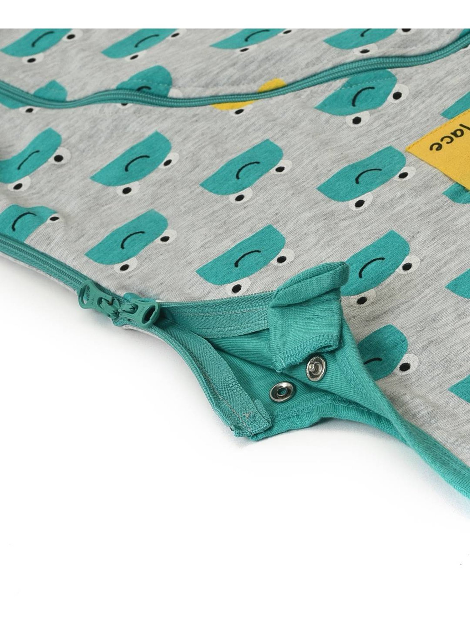 MiArcus Playful Printed Green Cotton Sleeping Bag