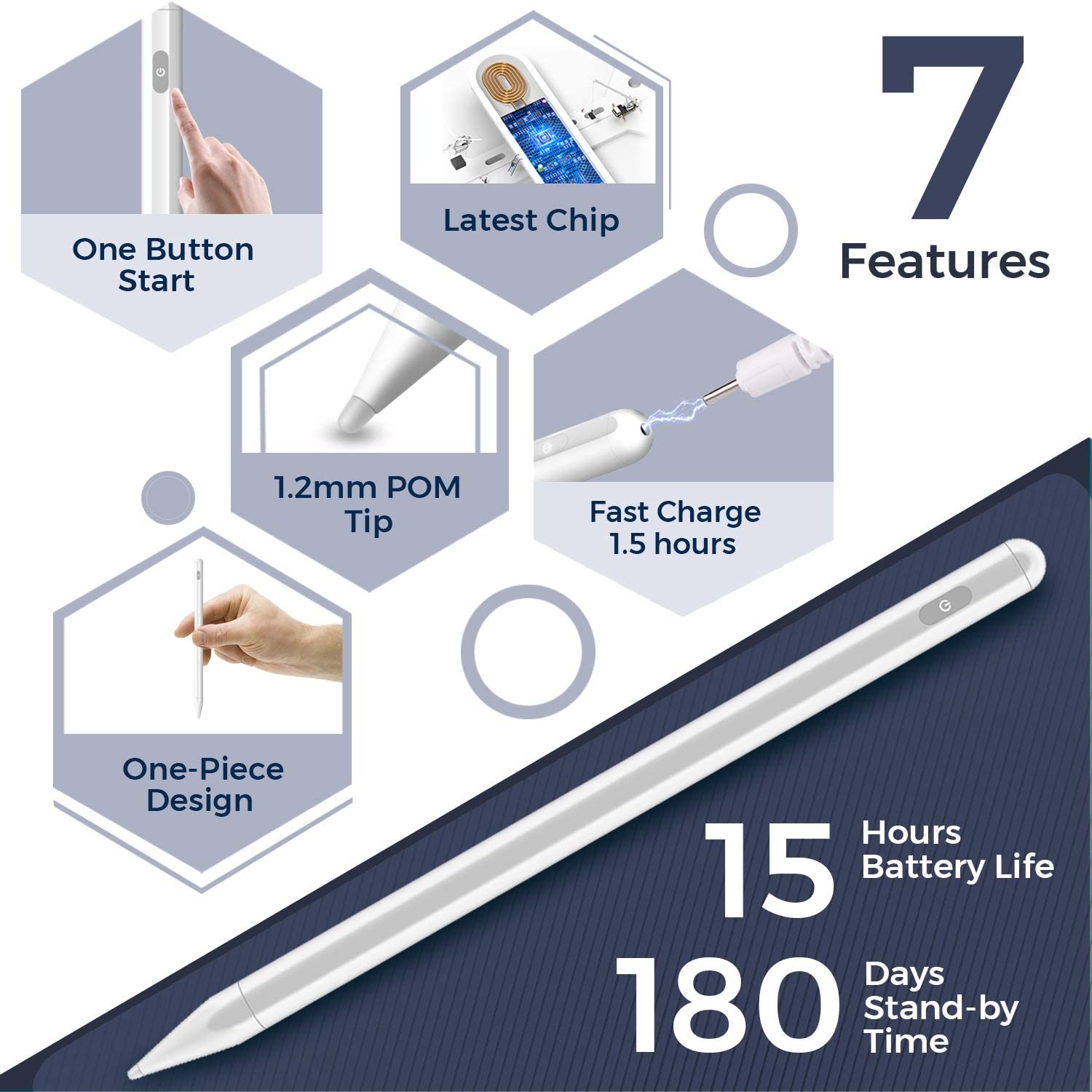 AICase Touch screen Gloves Cashmere Winter Warm Thick Knit