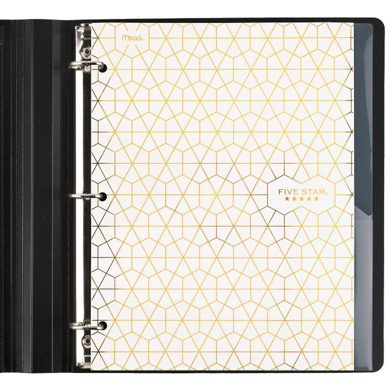 Day Designer Padfolio with Notepad Black - Blue Sky