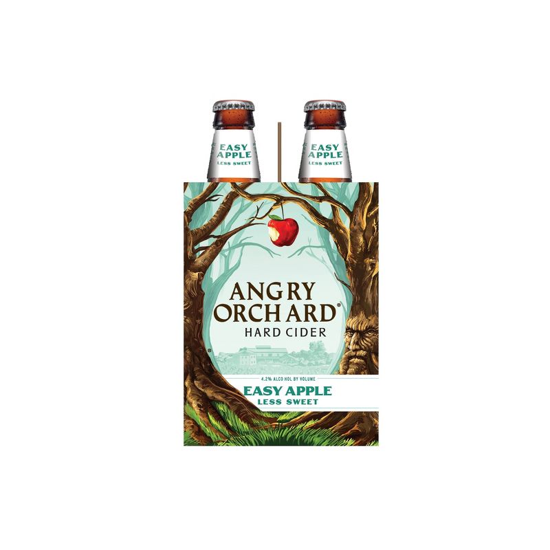 Angry Orchard Easy Apple Hard Cider- 6pk/12 fl oz Bottles