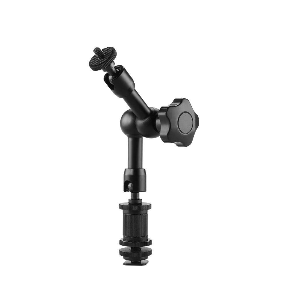 Eyoyo Magic Arm, Articulating Magic Friction Arm Adjustable w/Hot Shoe Mount 1/4" Tripod Screw for DSLR Camera/LCD Monitor/DV Monitor/LED Lights/Flash Light/Microphone/DJI Osmo