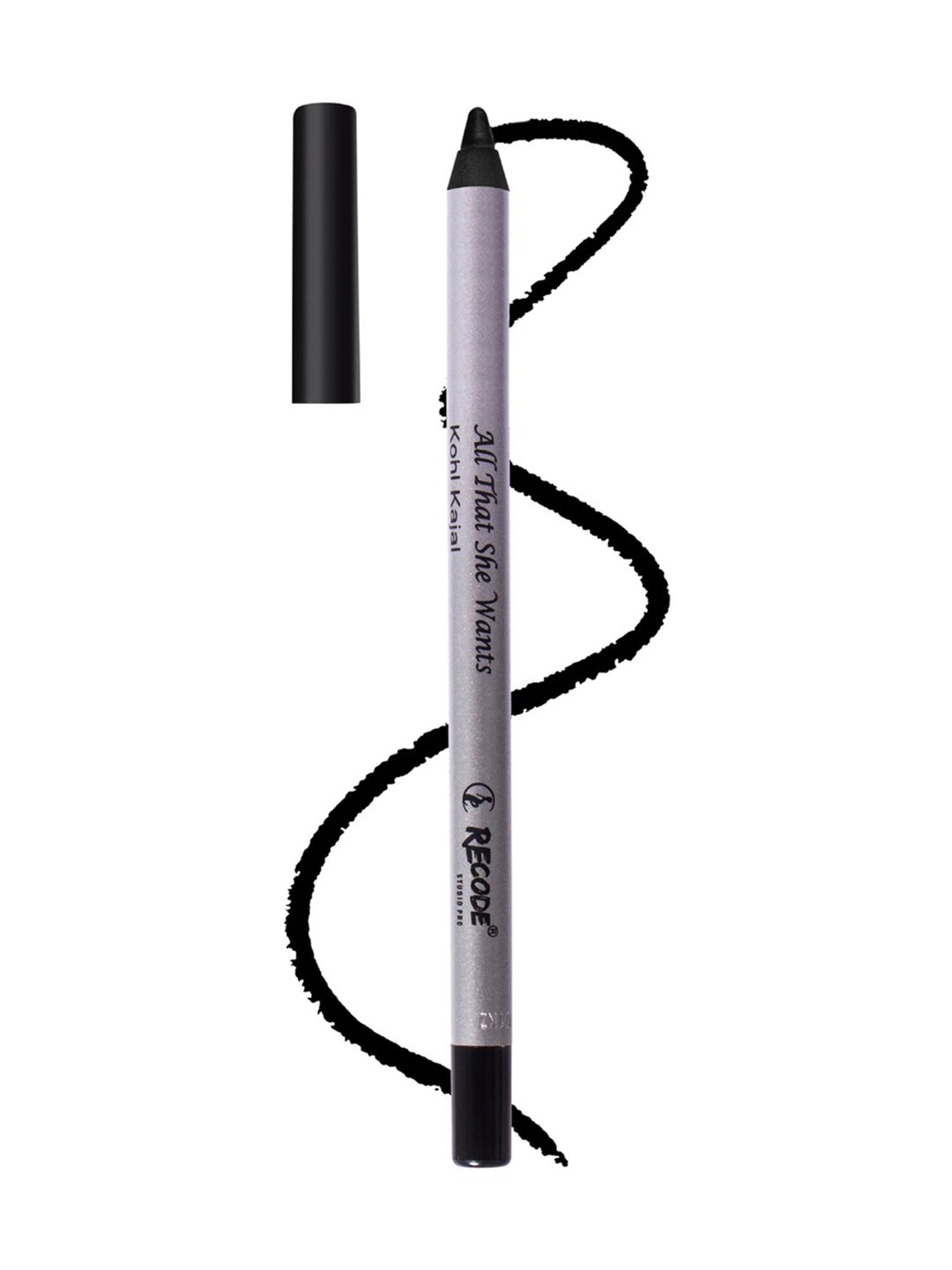 Recode All That She Wants Kohl Kajal Black - 1.2 gm