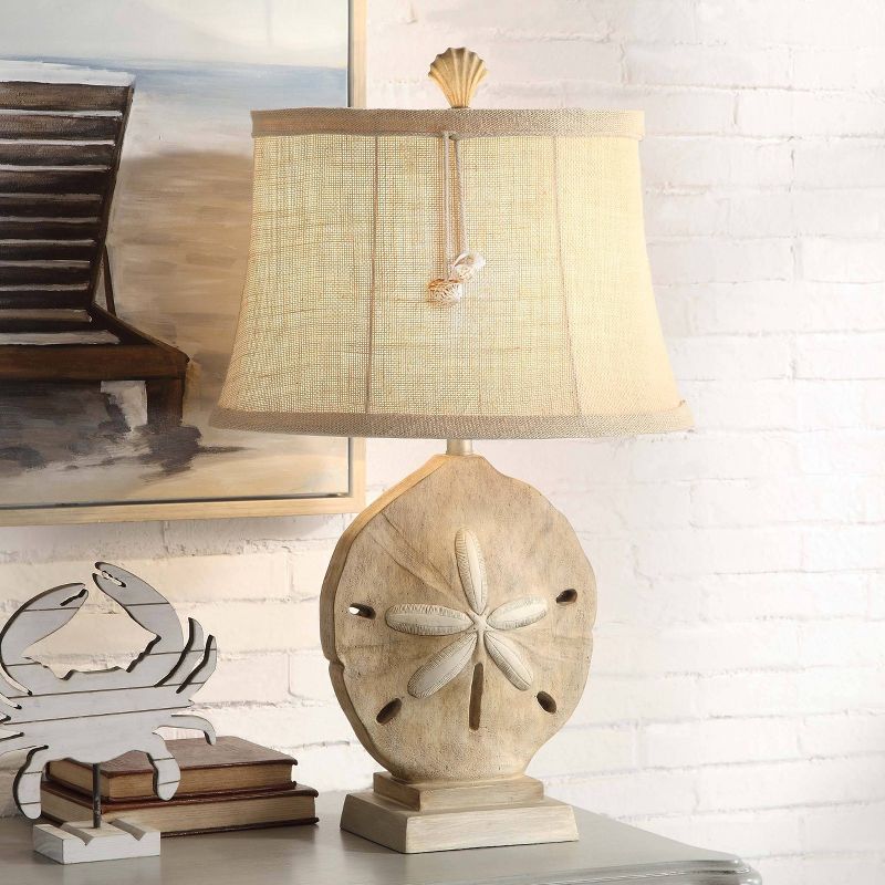 31" Sand Dollar Seashell Table Lamp - StyleCraft