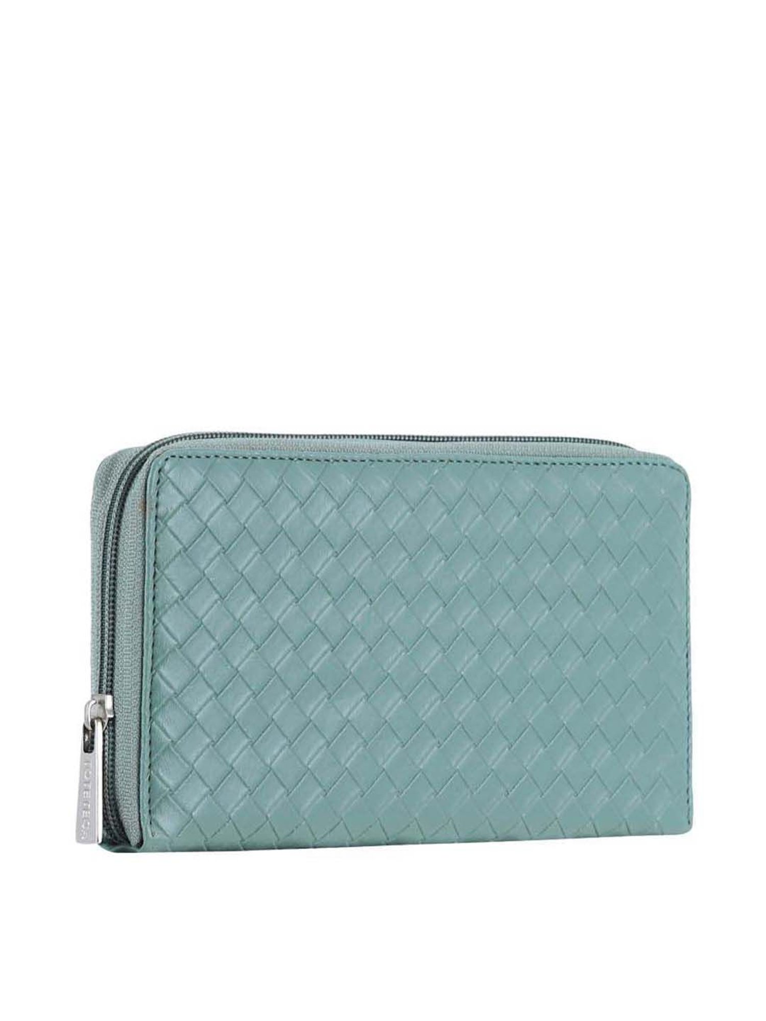 Louis Philippe Brown Casual Leather Money Clip Wallet for Men