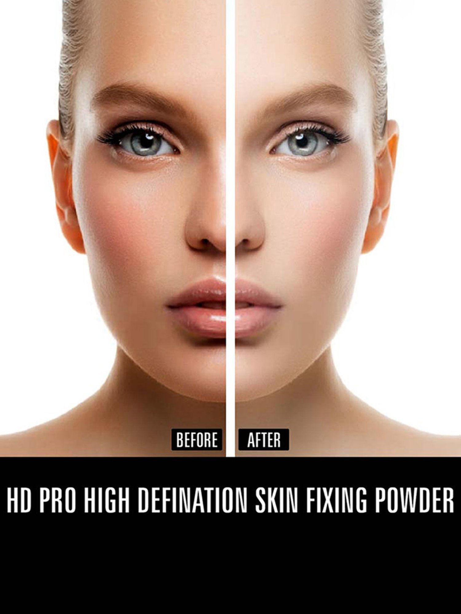 Matt Look HD Pro High Definition Skin Fixing Powder SPF-15 04 Yellow Sapphire - 20 gm