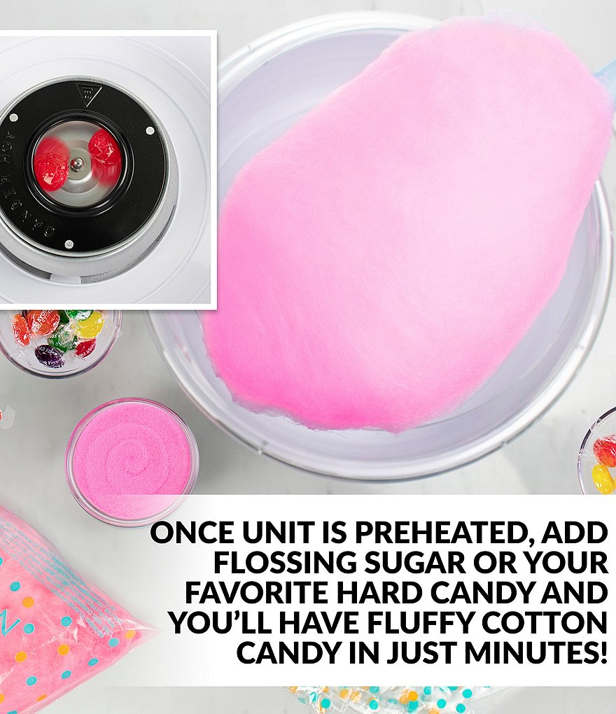 Nostalgia Electrics Retro Hard Candy Cotton Candy Maker