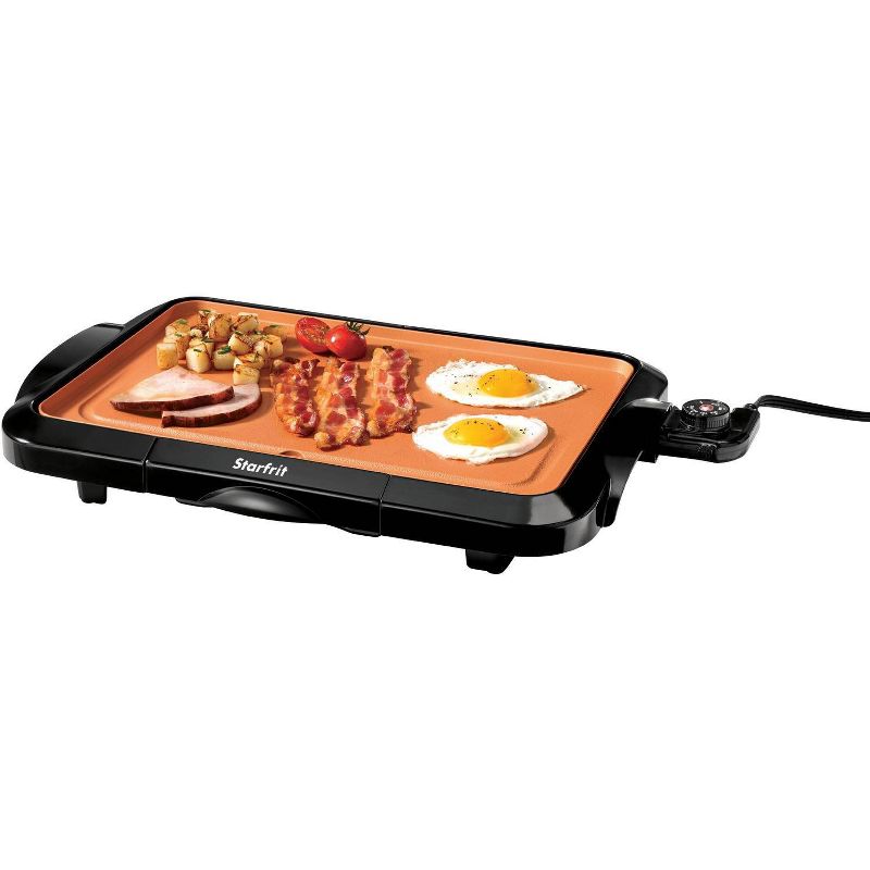 Starfrit Eco Copper Electric Griddle - Black