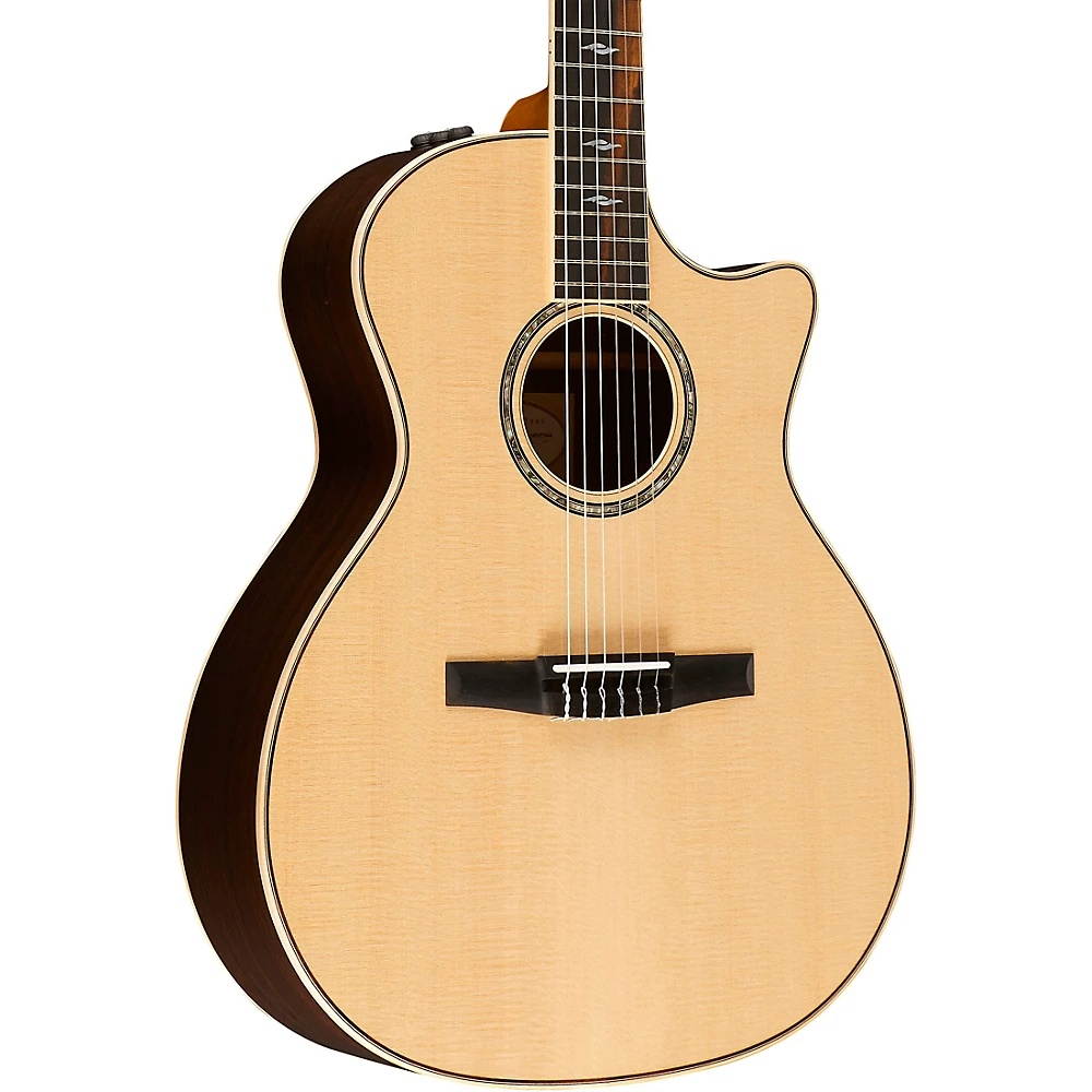 Taylor 814ce-N Grand Auditorium Acoustic-Electric Nylon String Guitar Natural