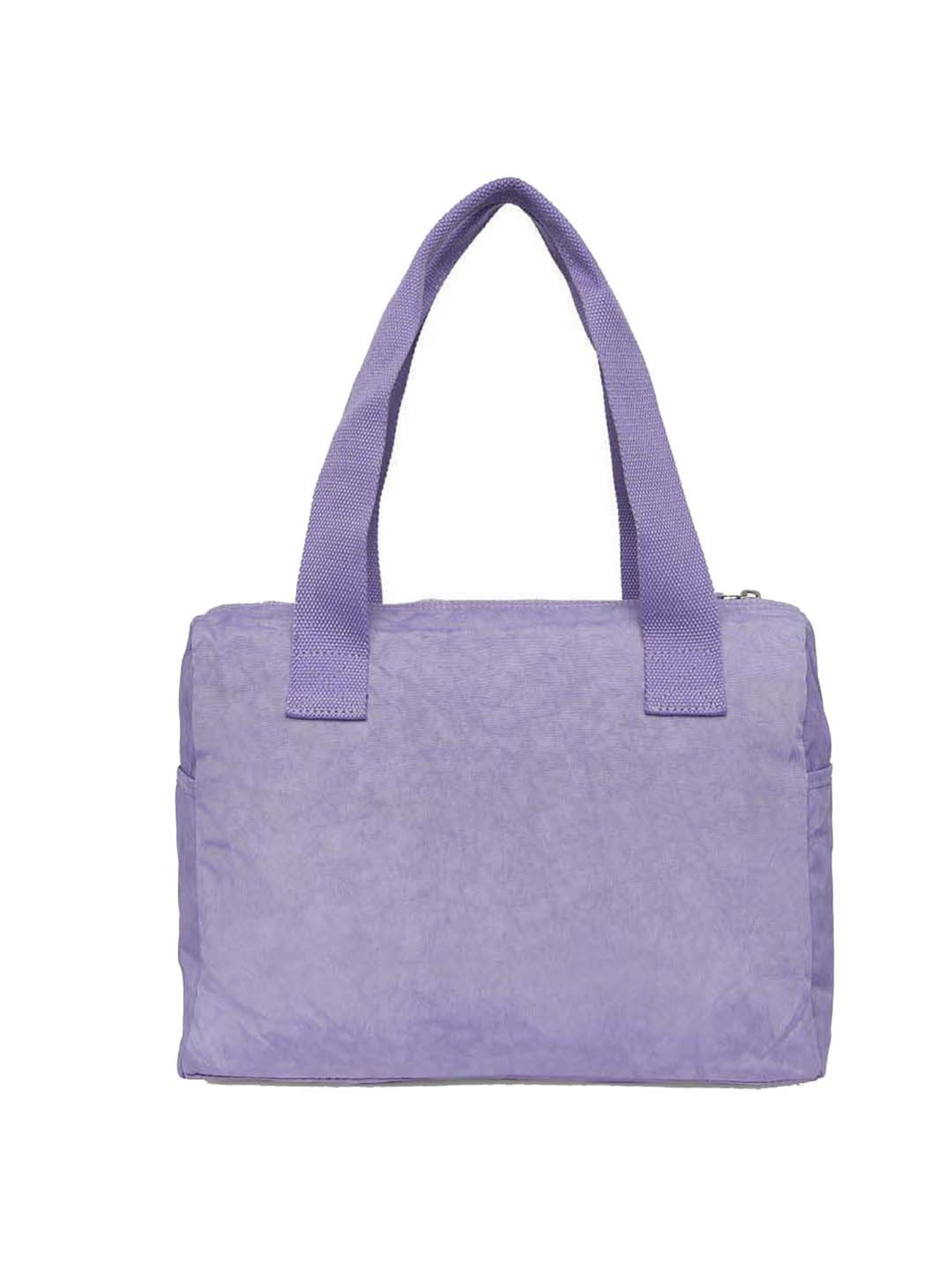 Baomi Purple Solid Medium Handbag