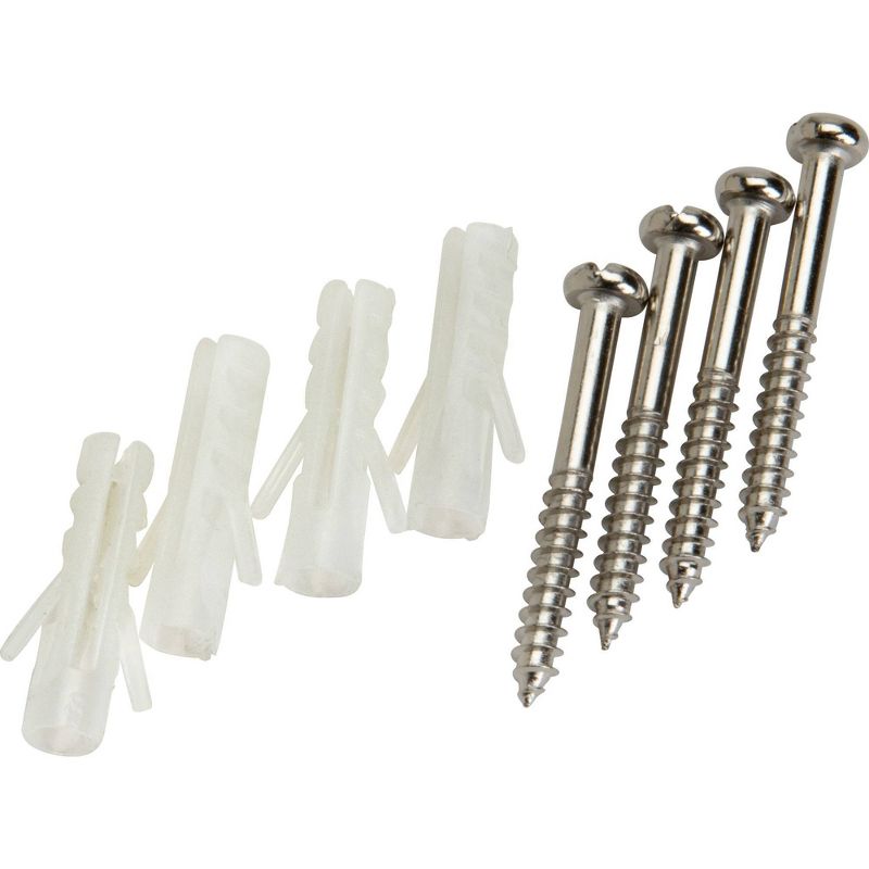 U Brands 40"x30" Linen Bulletin Board White Decor Frame