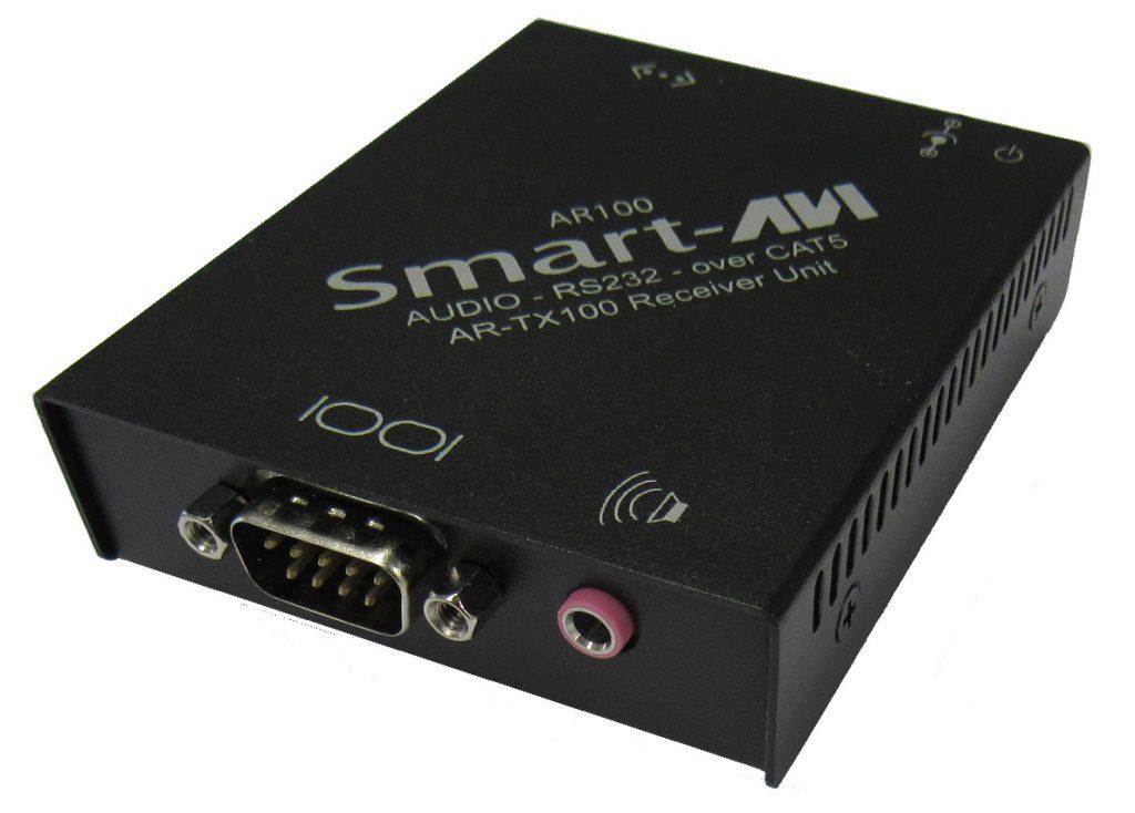 Smart AVI - AR-100S - RS-232 & Stereo Sound CAT5 Extender Transmitter/Sender up to 3000ft