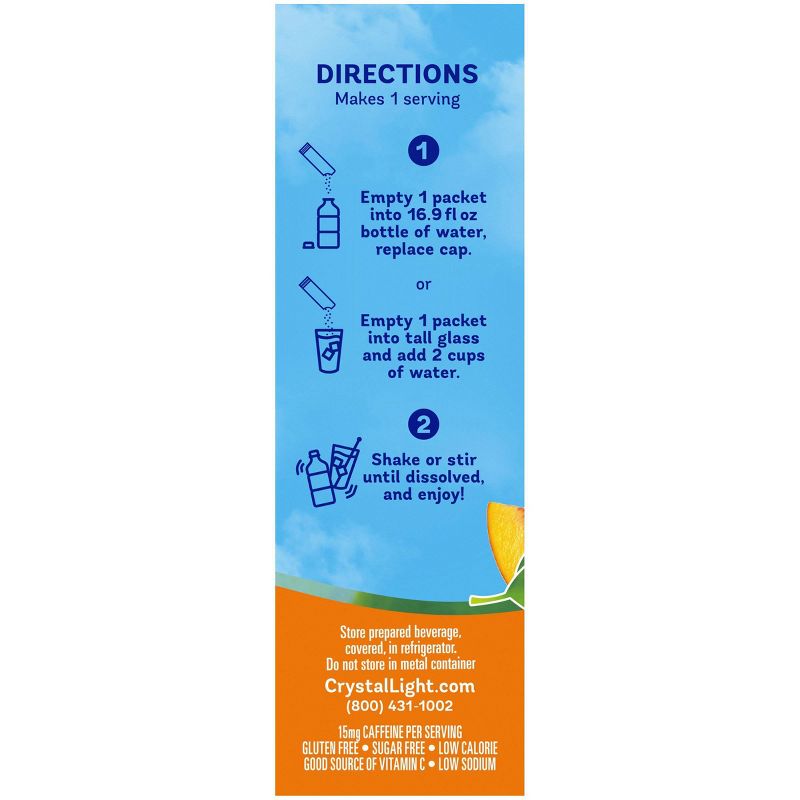 Crystal Light Energy On The Go Wild Strawberry Drink Mix - 10pk/0.11oz Pouches