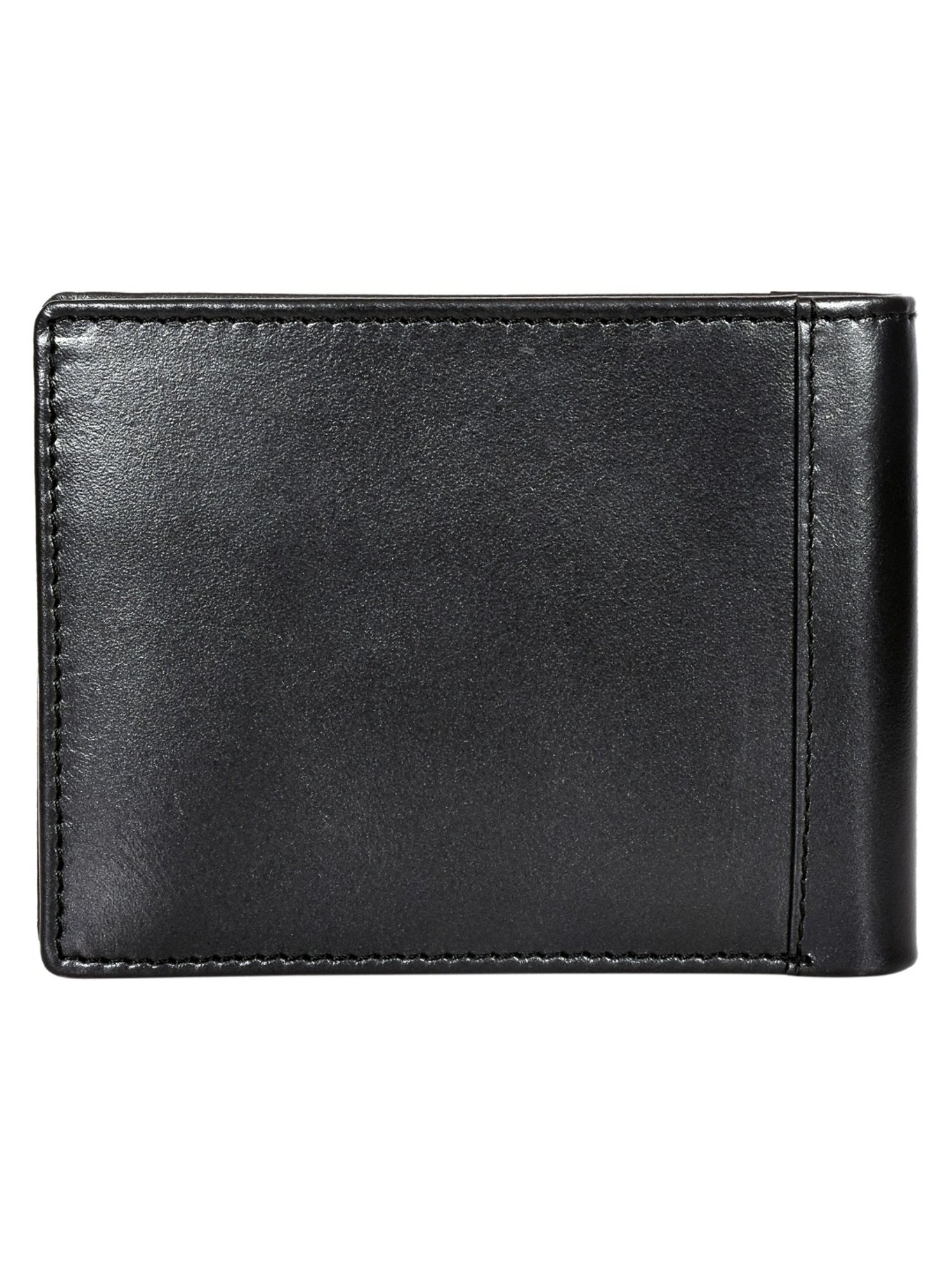 SASSORA JADE Black Leather RFID Bi-Fold Wallet