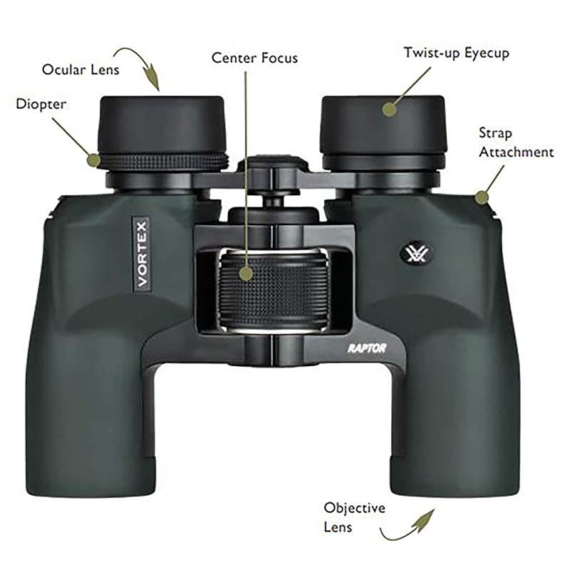 Optics Raptor Porro Prism Binoculars 85x32