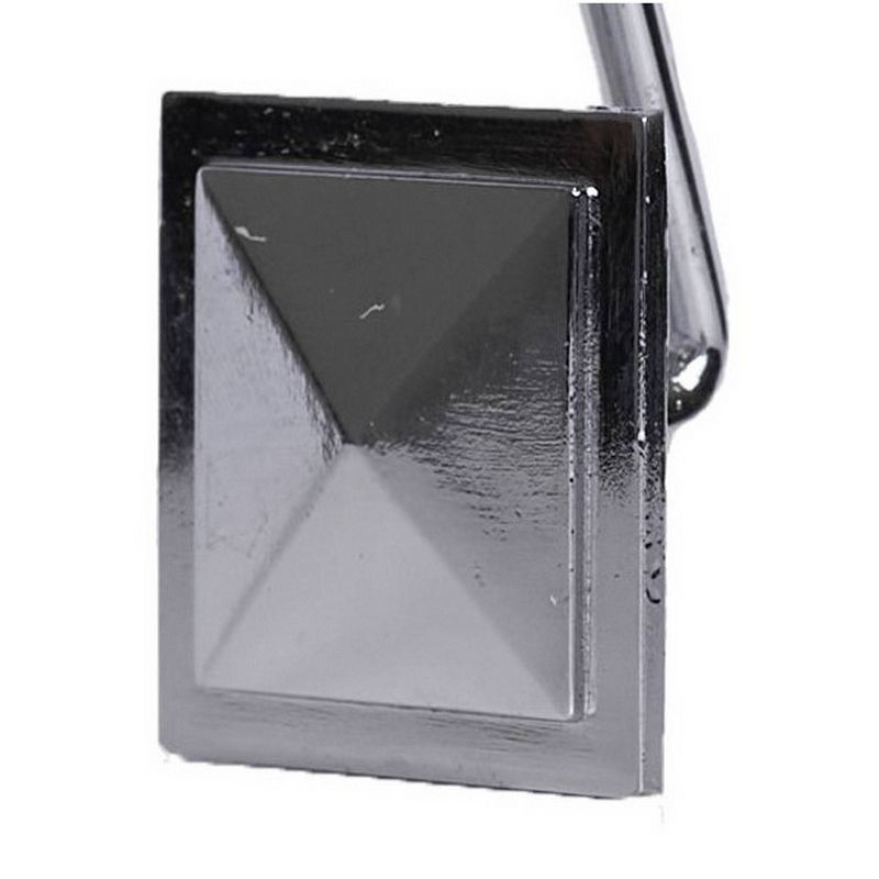 Shower Curtain Hooks Elegant Home Fashion Light Silver