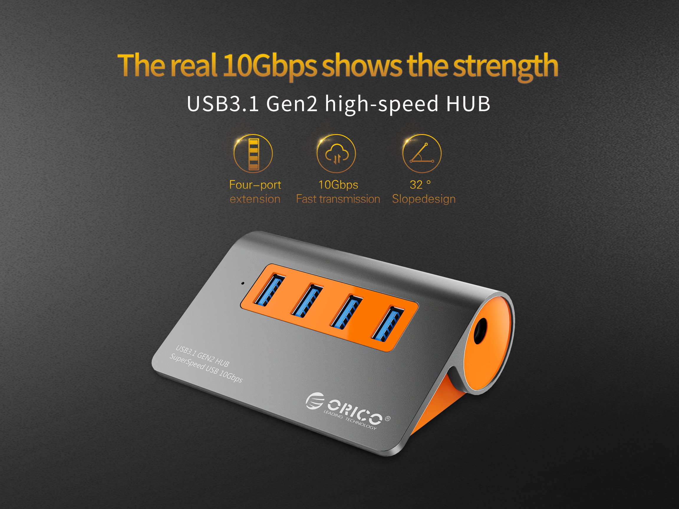 Madeng USB 3.0 HUB Adapter Extender Mini Splitter Box 3 Ports for PC Laptop Macbook Mobile Phone High Speed U Disk Reader