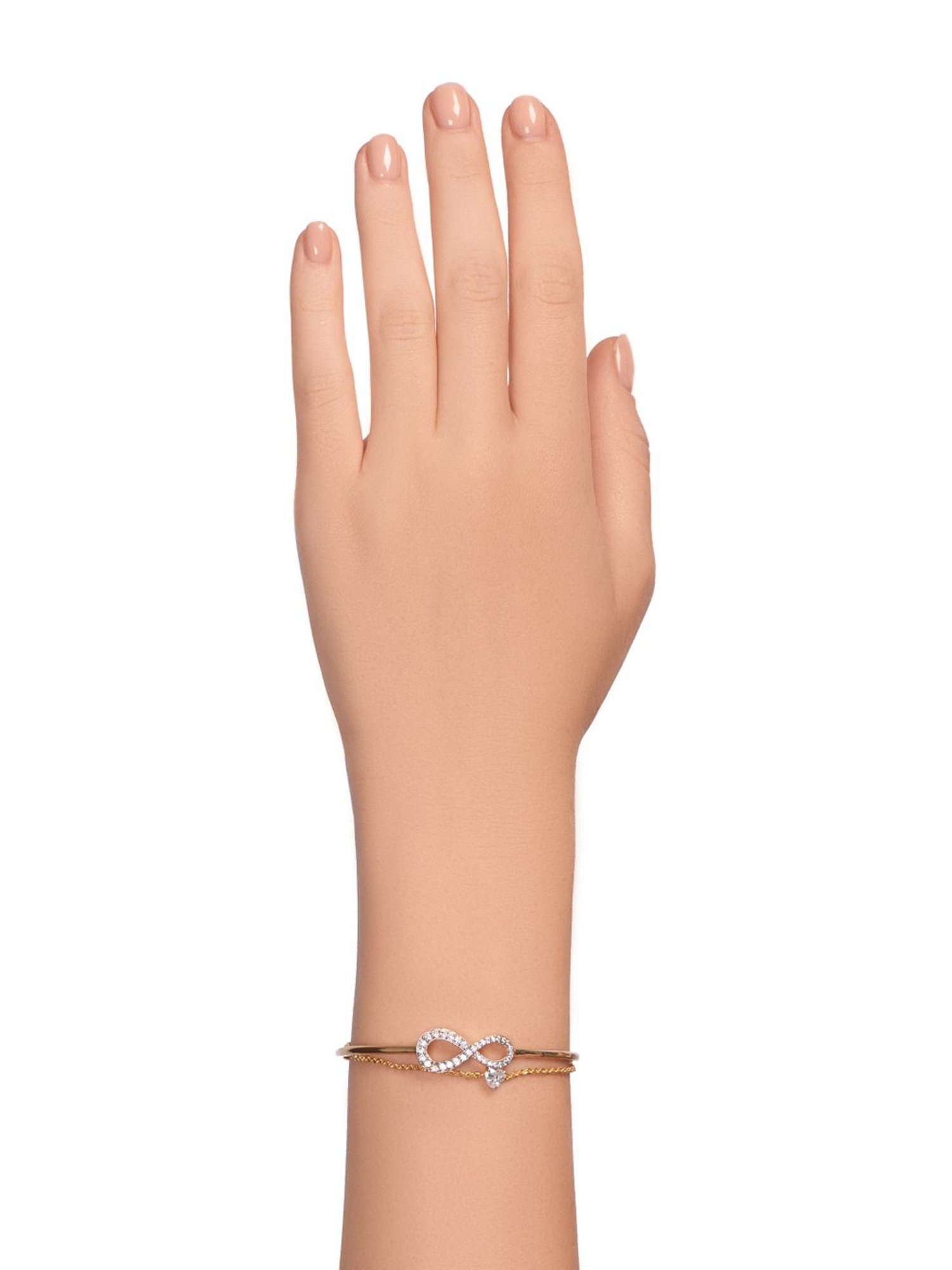 Juicy Couture Athena White Flexible fit Bracelet for Women