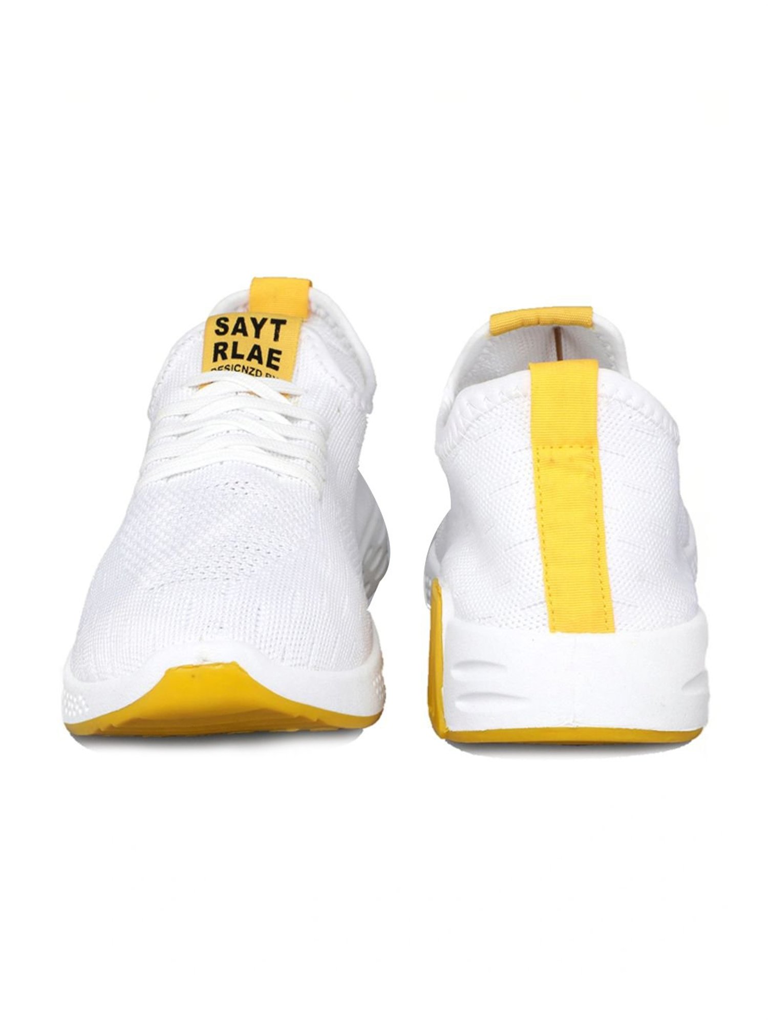 Rapid Box Men's White Running Shoes