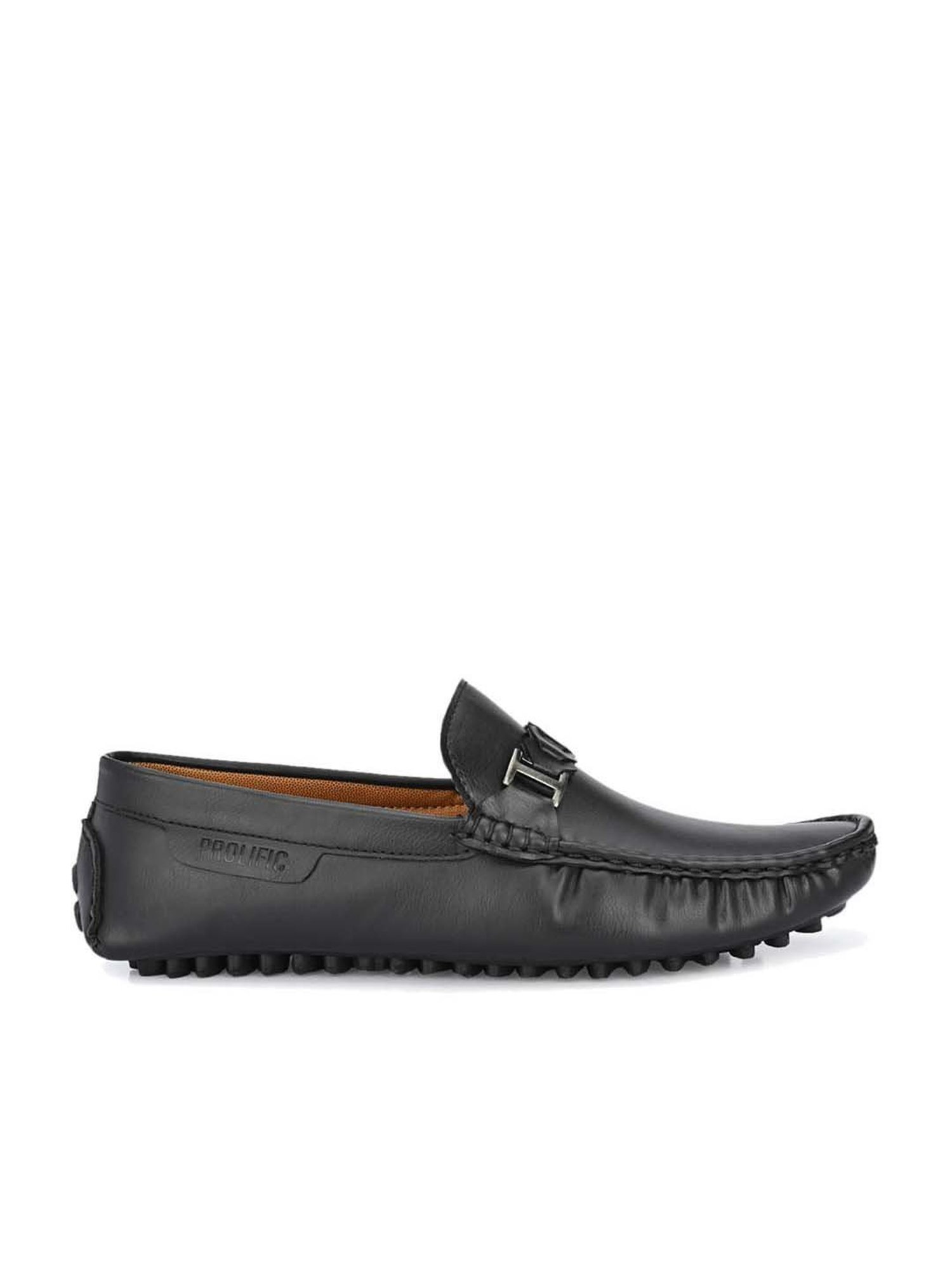 Prolific Men's Black Casual Loafers