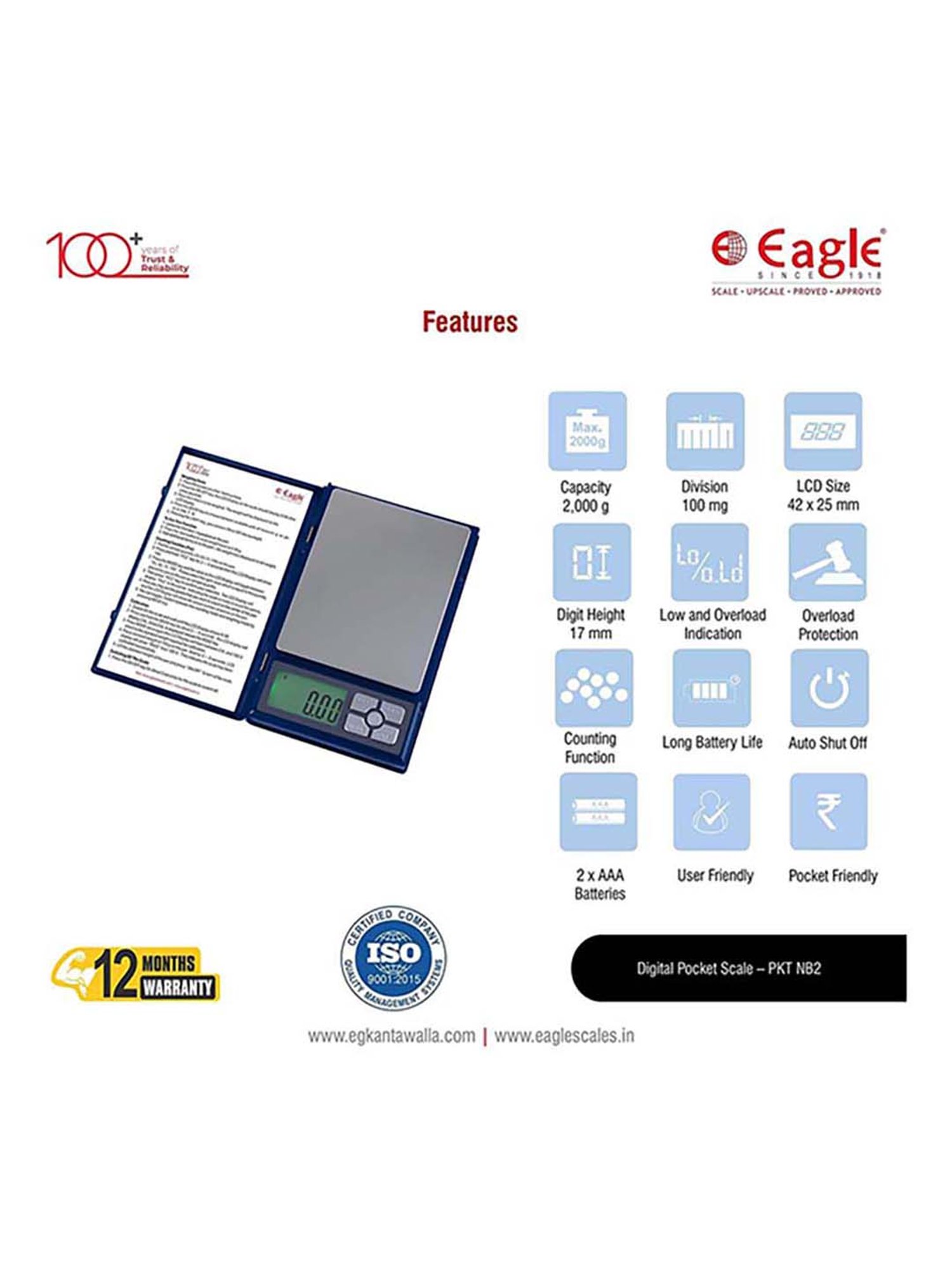 Beurer LS 06 Luggage/Weighing Scale