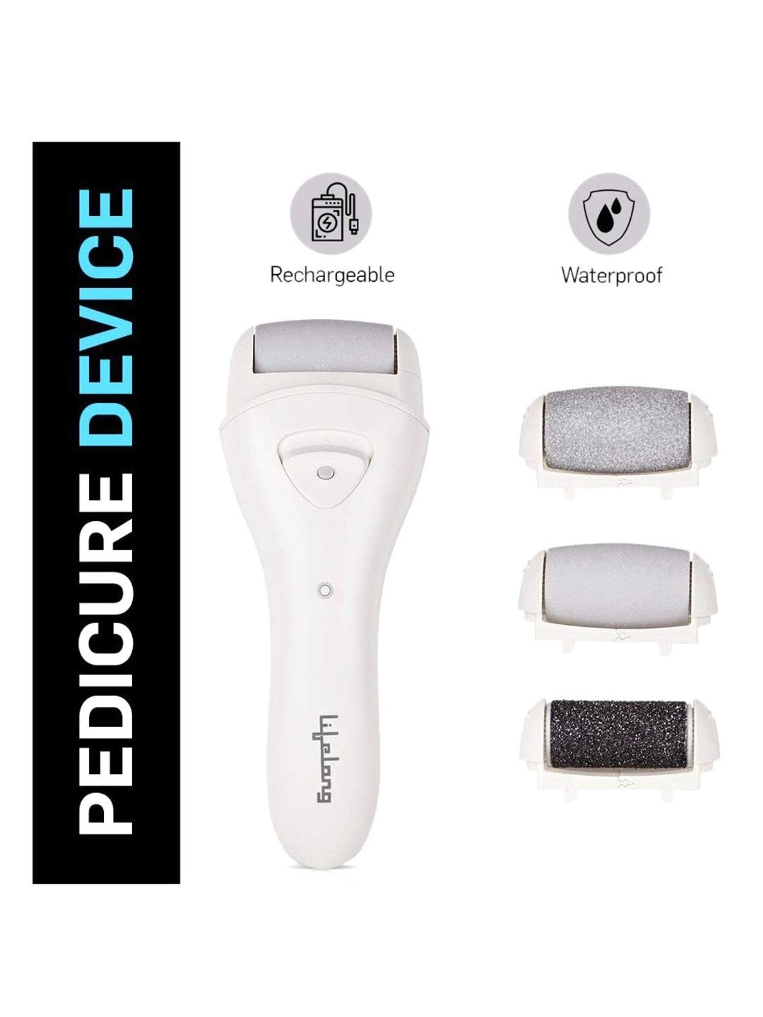 Lifelong LLPCW04 Wet and Dry Cordless Epilator (White)