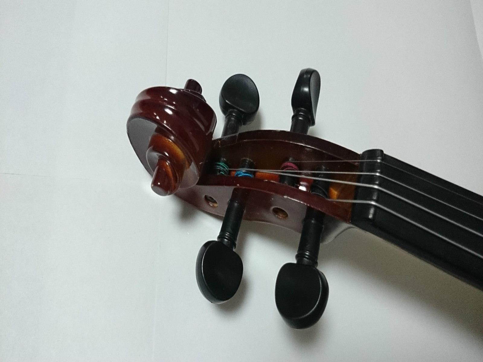 Student Acoustic Violin Full 1/2 Maple Spruce with Case Bow Rosin Wood Color