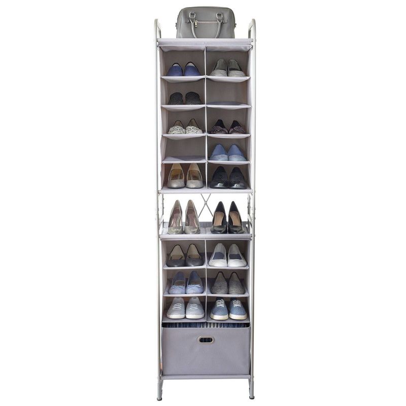 Neatfreak Versa System 16 Cubby And Bin Drawer Gray