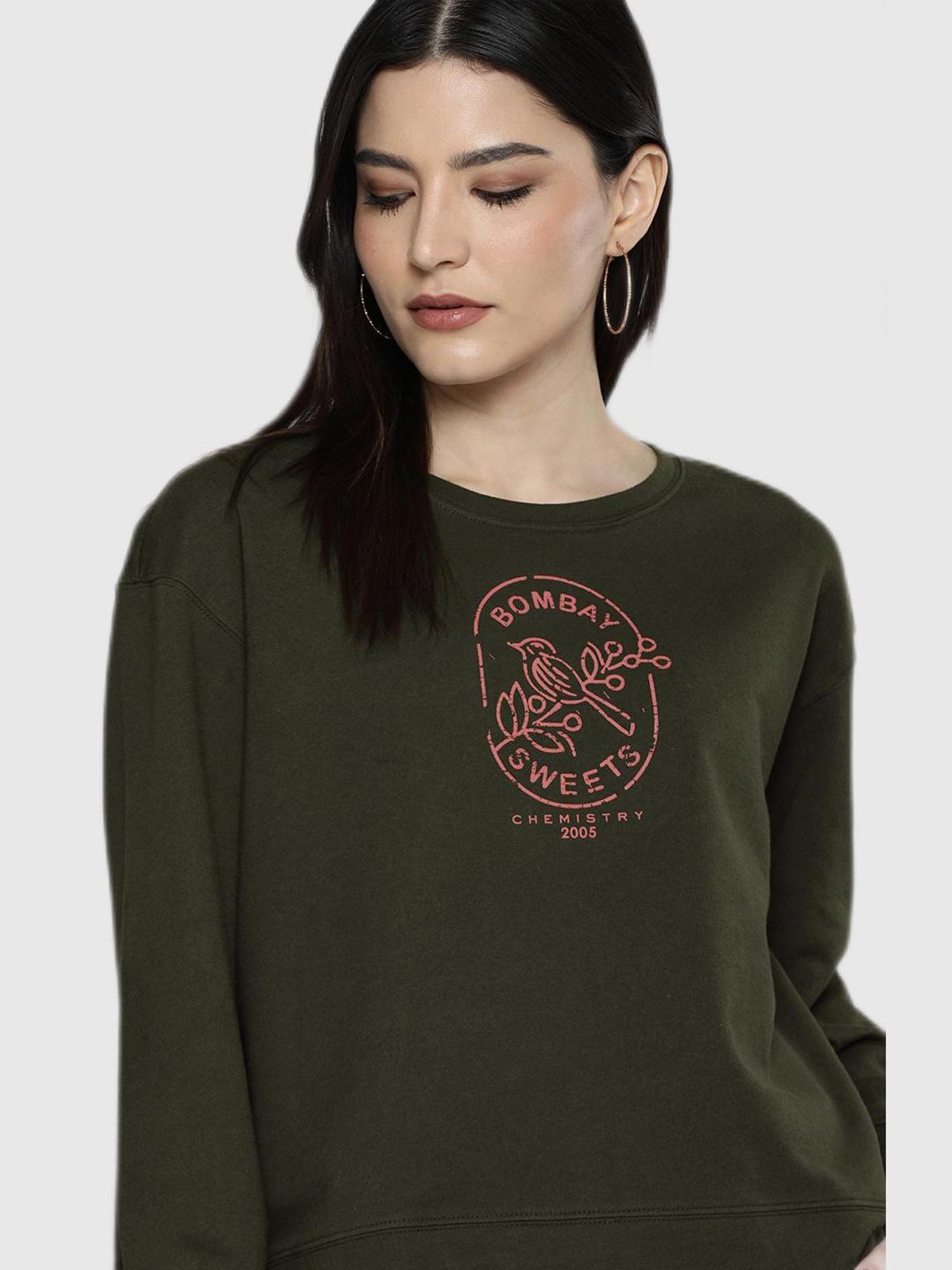 Chemistry Green Graphic Print Pajama Set