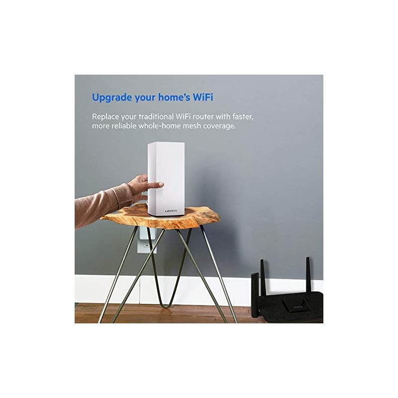 AX5300 Smart Mesh Wi-Fi 6 Router Whole Home WiFi Mesh System,Tri-Band AX Wireless Gigabit Mesh Router, Fast Speeds up to 5.3 Gbps, coverage up to 3,000 sq ft, up to 50 devices, 1-Pack (MX5300)