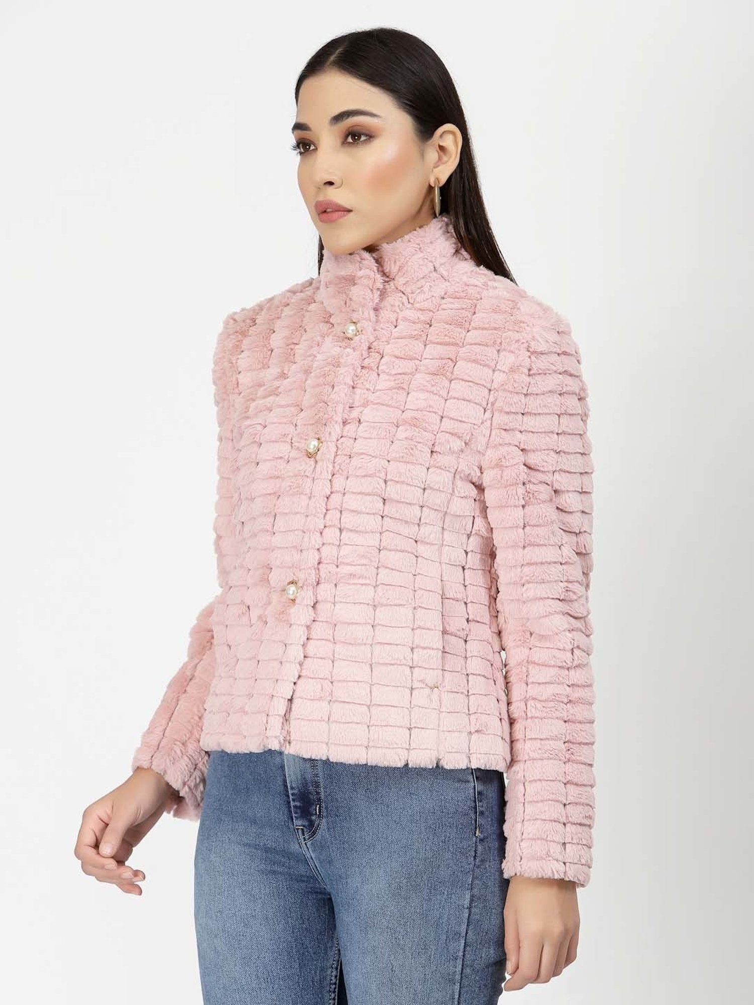 Juelle Pink Casual Jacket