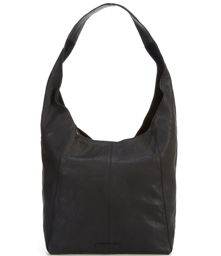 Lucky Brand Patti Leather Slouchy Hobo Bag