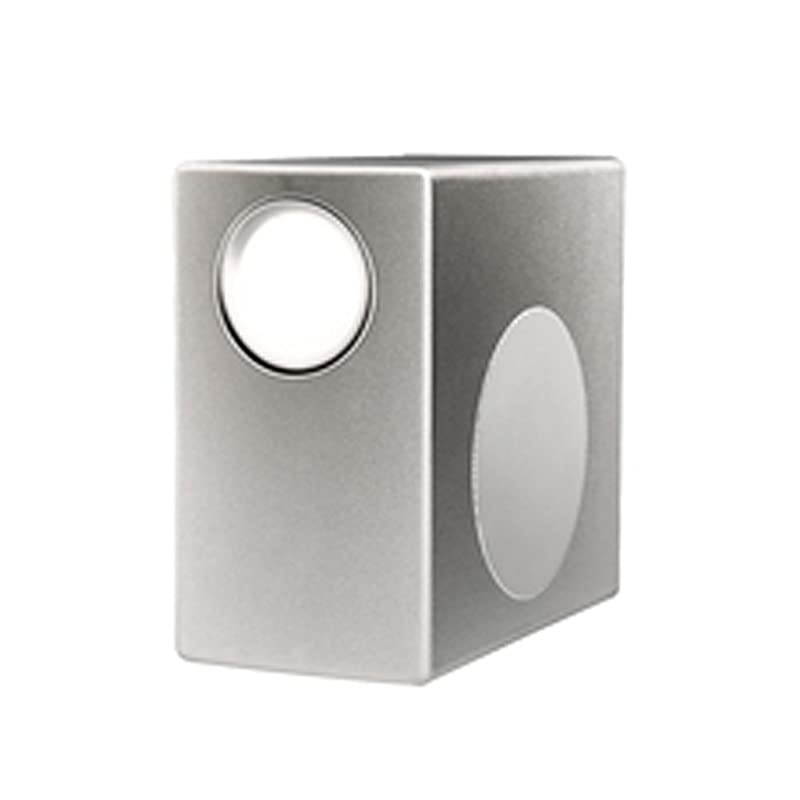 Surface Mount Subwoofer & Mini-Satellite Loudspeaker System, White (C50PACK-WH), black