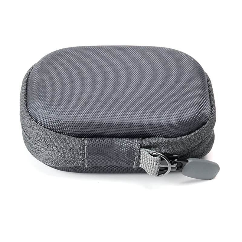case for Golf GPS Like GolfBuddy Voice Voice 2 Bushnell NeoGhost Garmin 0100195900 Approach G10Mesh Pouches on Both lid and Base for GPS and Cable separatedly Polyester Gray