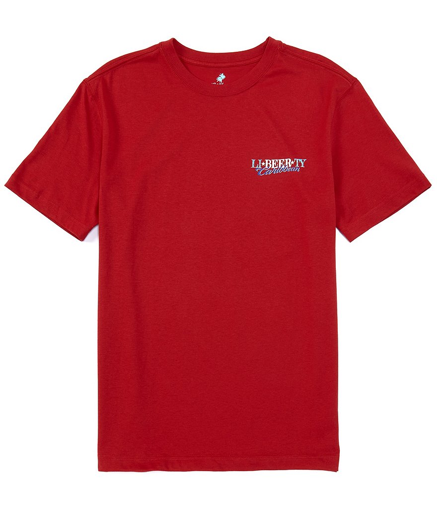 Caribbean Big & Tall Screen Print Short-Sleeve Tee