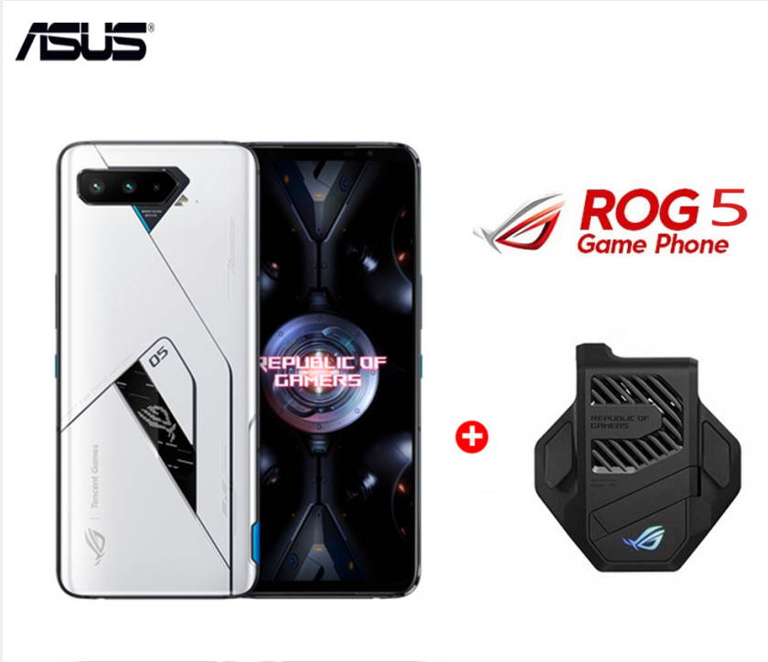 ASUS ROG Phone 5,ROG5 Phone,including cooler fan Snapdragon 888  unlocked 5G Game smartphone | GSM Only, No CDMA | international version