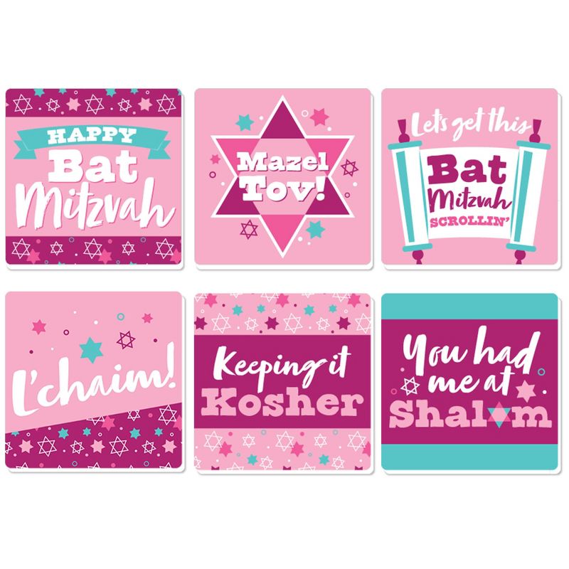 Car Coaster 2.5" Grandkids Car Coaster Absorbent Flowers  -  Coasters